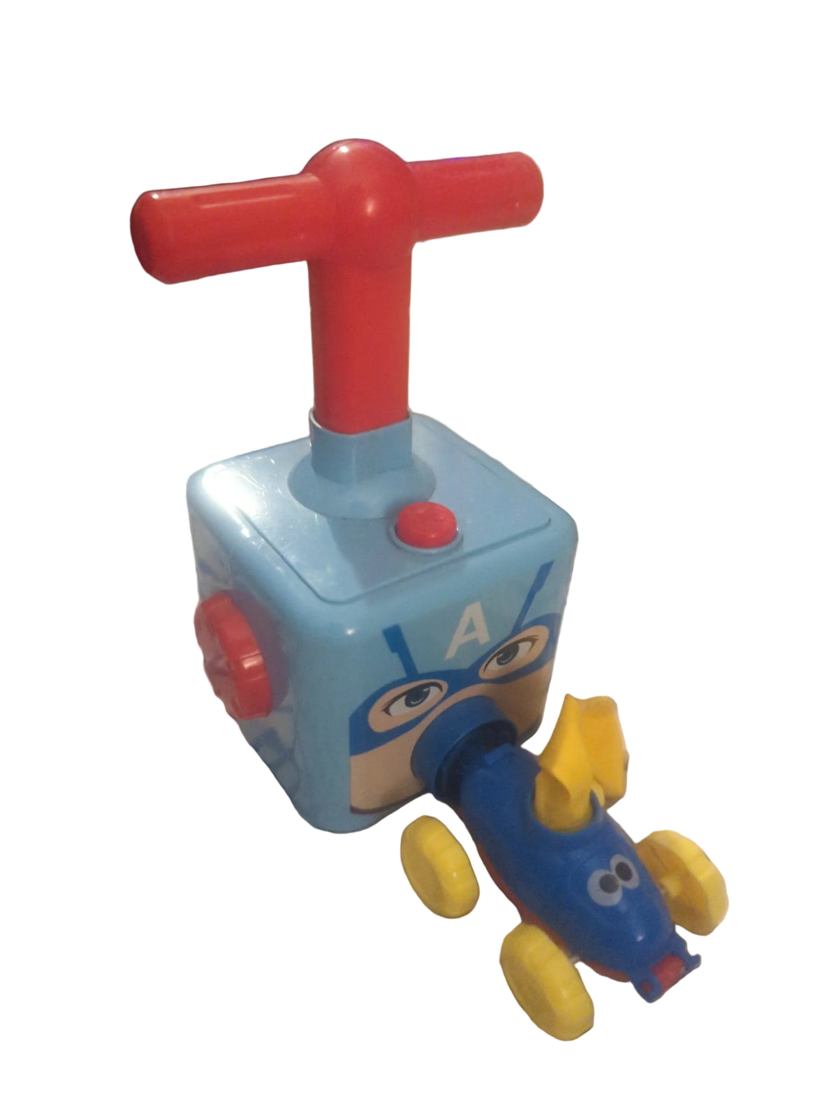 Aerodynamic Balloon-Powered Car Launcher Pump Set